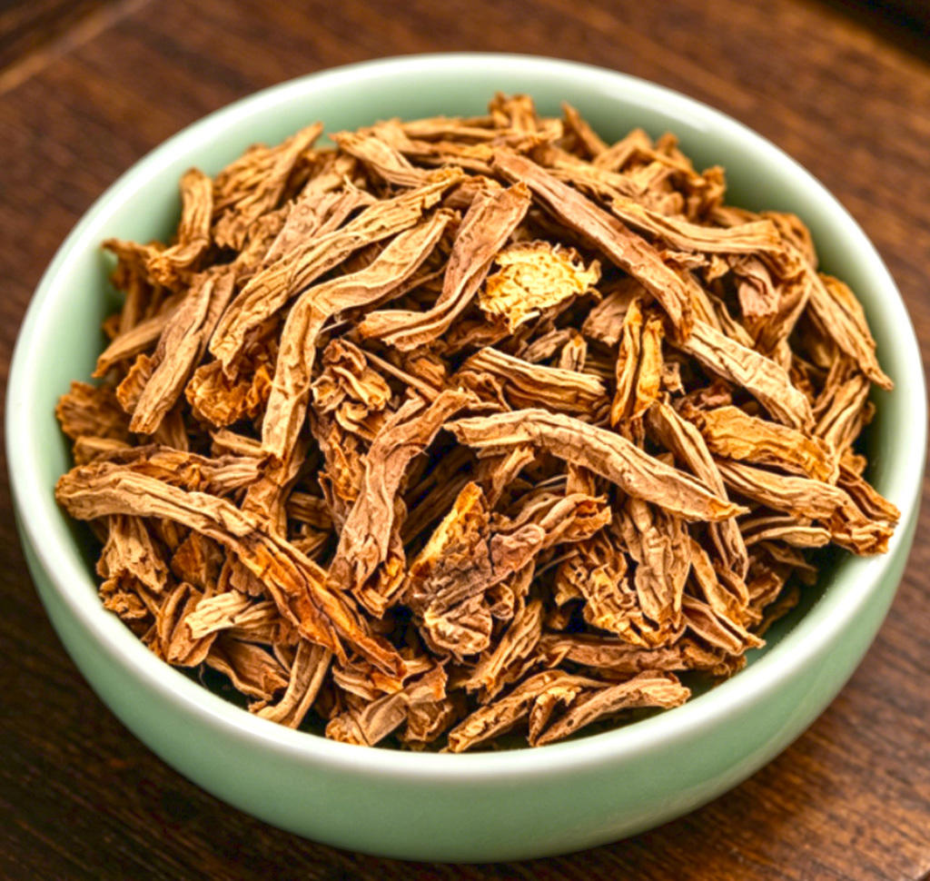 Xuan Cao Gen (Daylily root) as TCM ingredient