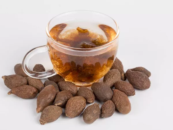 What Malva nut looks like as a TCM ingredient