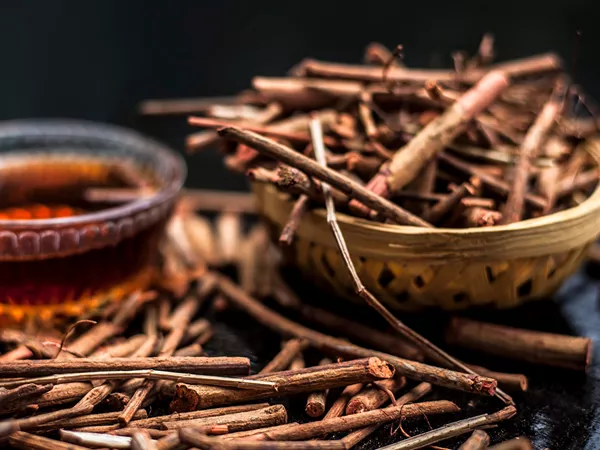 What Indian madder root looks like as a TCM ingredient