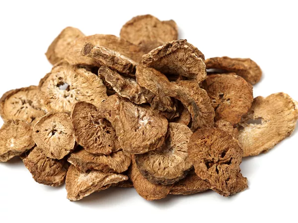 What Greater burdock root looks like as a TCM ingredient