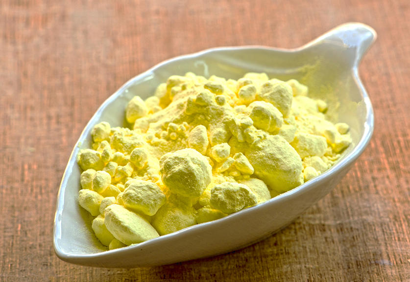 Liu Huang (Sulfur) as TCM ingredient