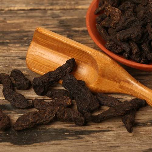 Shu Di huang (Prepared rehmannia) as TCM ingredient