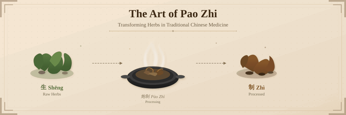Pao Zhi: Understanding Processed vs. Raw Herbs in Traditional Chinese Medicine