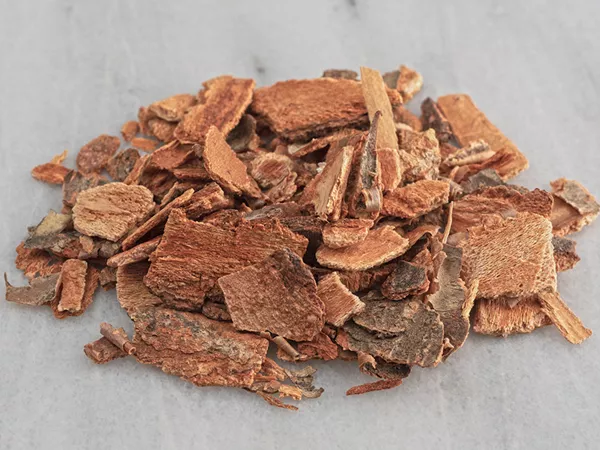 What Japanese cherry bark looks like as a TCM ingredient