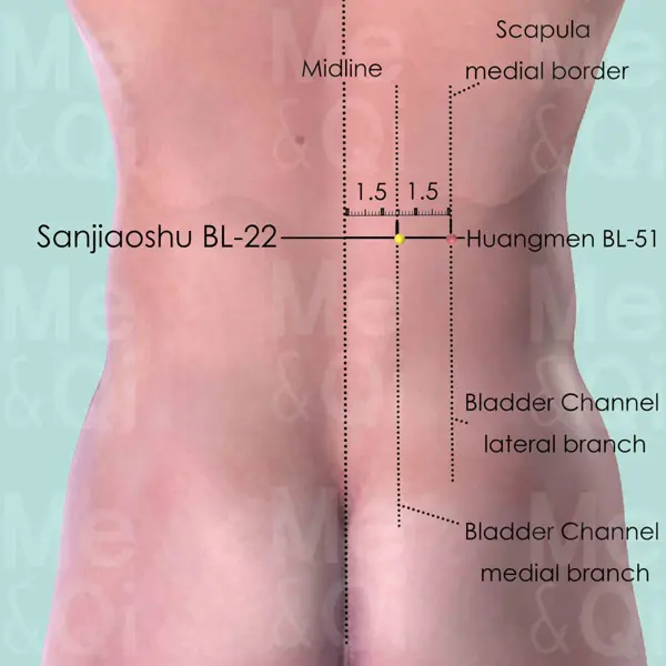 Sanjiaoshu BL-22 location